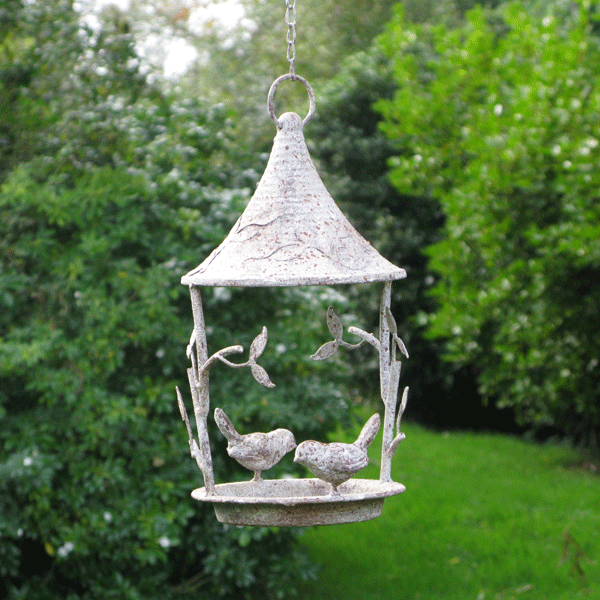 Aged Bird Feeder