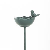 Bird Dish on Stake