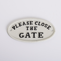 Close the Gate - White