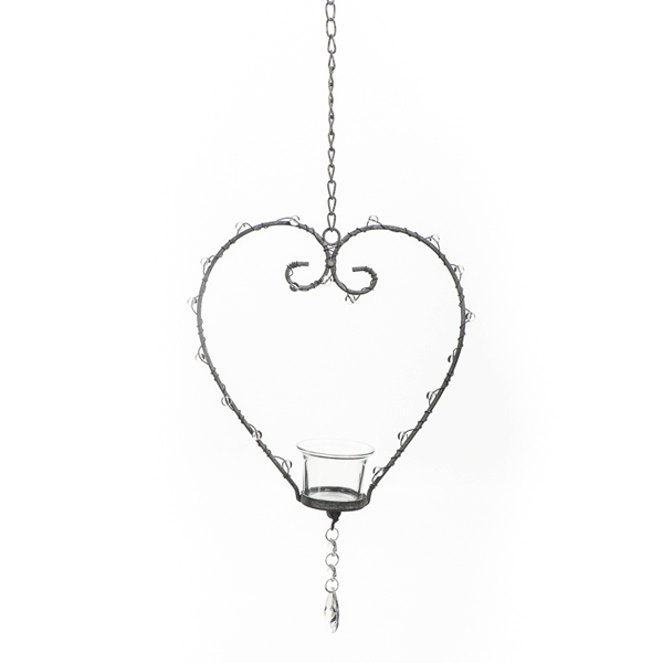 Hanging T-Light Heart